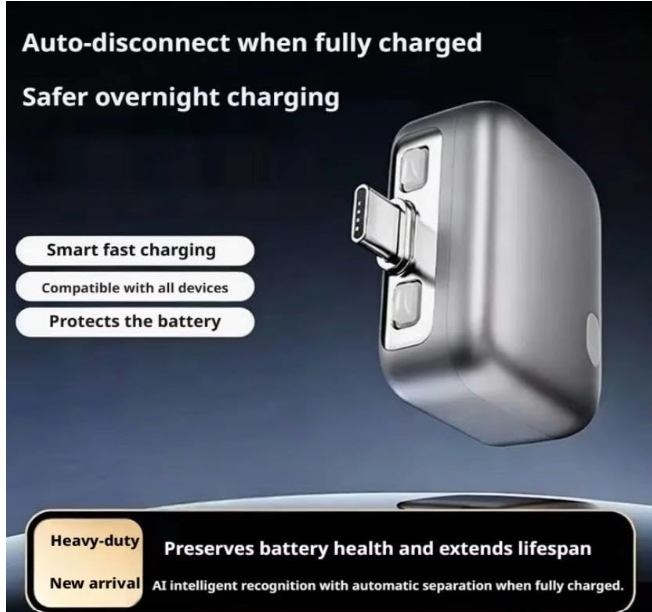 Overcharge Protection Charger Adapter – Android & iOS
